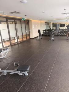 Fitness centrum a/nebo fitness zařízení v ubytování Uniqueplace + 2 fotografie