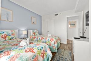 Postel nebo postele na pokoji v ubytování Stunning Ocean View 2 bedroom + 38 fotografií