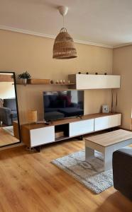 Et tv og/eller underholdning på Refugio entre montañas