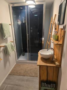 Ένα μπάνιο στο Home Sweet Vosges gîte Montana