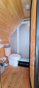 O baie la Ecocabañas ByB Cabaña de lujo con jacuzzi Pareja