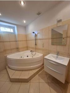 Et badeværelse på Apartament Juliusz Slowacki