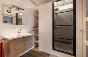 Et badeværelse på Appartement B&B In de Gulde Steur