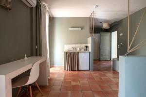 Kuchyň nebo kuchyňský kout v ubytování Mounda Beach Retreat