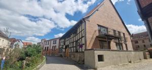 Bygningen som lejligheden ligger i