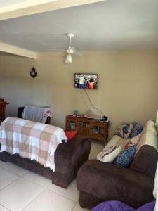 TV a/nebo společenská místnost v ubytování Sobrado em Shangrila! 50M do mar