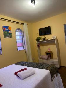 Ένα ή περισσότερα κρεβάτια σε δωμάτιο στο Zen Maharani Guesthouse - Qt nº 1