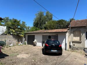 Bygningen som feriehuset ligger i