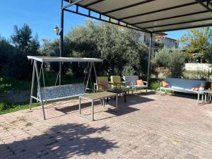 Κήπος έξω από το Alida Home Pamukkale