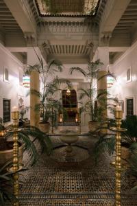 Ο χώρος του λόμπι ή της ρεσεψιόν στο Dar Lalla F'dila