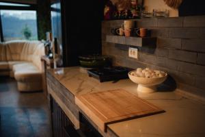 Χώρος καθιστικού στο Caseddu SPA Chalet +5 φωτογραφίες