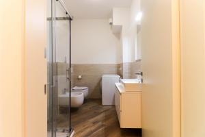 Koupelna v ubytování Appartamento 2 Leoni