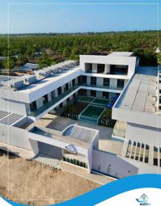 Bygningen som lejligheden ligger i