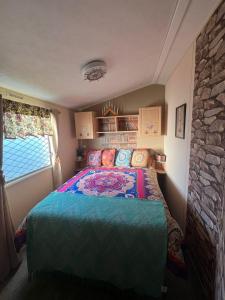 Ένα ή περισσότερα κρεβάτια σε δωμάτιο στο Sunset Seeker Morecambe