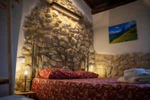 Postel nebo postele na pokoji v ubytování B & B Il bivacco