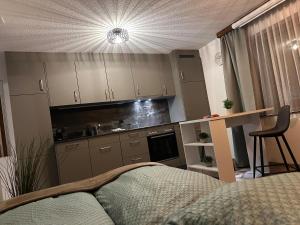 Кухня или мини-кухня в Haus Silence - Berge & Sonne im Saastal Ski Wandern Familie Haustiere
 +20 фотографий