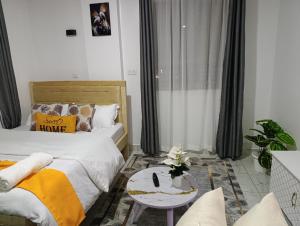 Ένα ή περισσότερα κρεβάτια σε δωμάτιο στο Zangem BnBs