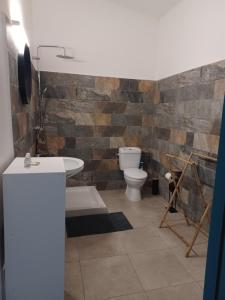 Koupelna v ubytování SUCRIER's PARADISE