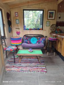 Posezení v ubytování Rosa de los vientos Sur