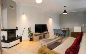 TV a/nebo společenská místnost v ubytování An Oasis In Nature