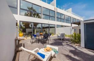 Bygningen som lejligheden ligger i