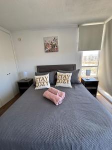 Кровать или кровати в номере Edificio Costa Herradura