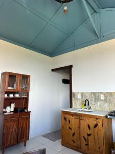 Kuchyň nebo kuchyňský kout v ubytování Nosso Chalet