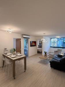 Χώρος καθιστικού στο Moderno Apartamento Equipado en Los Palos Grandes - Caracas