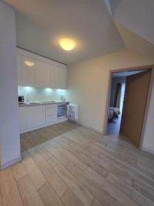 Kuchyň nebo kuchyňský kout v ubytování Apartament Czarna Góra Solden 37