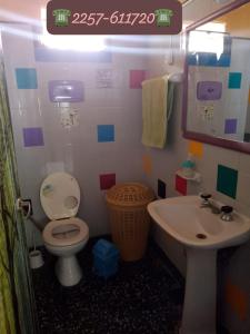 Et badeværelse på La casita de ramon