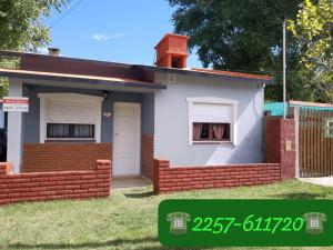 Bygningen som feriehuset ligger i