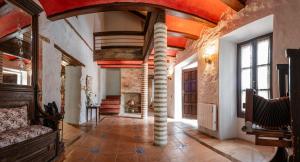 Χώρος καθιστικού στο Villa Rural La Torre by Hacienda Alfacara