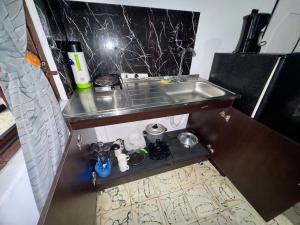 Kuchyň nebo kuchyňský kout v ubytování Apartaestudio san Jose + 15 fotografií