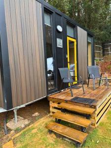 Το κτήριο όπου στεγάζεται  η παραθεριστική κατοικία