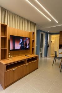 TV/trung tâm giải trí tại Portal dos Mares Tamandaré Carneiros - Premium