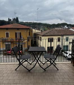 Balkón nebo terasa v ubytování Monolocale di Kris