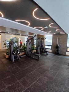 Fitness centrum a/nebo fitness zařízení v ubytování Suite ejecutiva - Trabajo y Descanso - Exclusividad y Lujo - Sector La Carolina, Quito