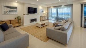 Et opholdsområde på Oceans Edge By Wine Coast Holidays