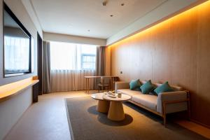 Et opholdsområde på JI Hotel Suzhou Shishan Yongli Plaza