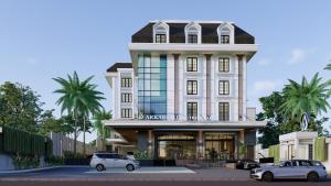 Budova, kde se hotel nachází