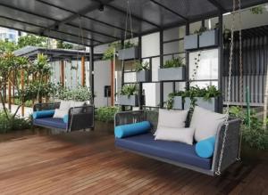 Posezení v ubytování YPKHOMESTAYs