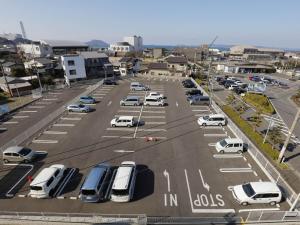 Letecký snímek ubytování アミスタホテルアネックス