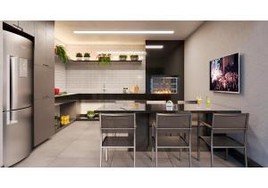 Kuchyň nebo kuchyňský kout v ubytování Vila das Orquídeas