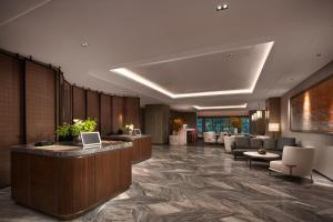 Khu vực ghế ngồi tại Mövenpick by Accor Shanghai People's Square