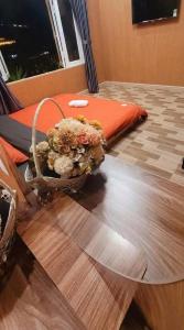 Χώρος καθιστικού στο Nhà nắng xinh