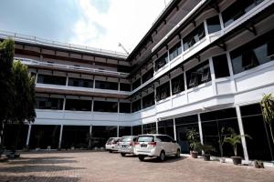 Bygningen som hotellet ligger i