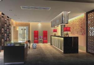 Kuchyň nebo kuchyňský kout v ubytování My Pleasant Hotel