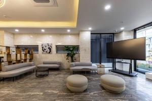 Et tv og/eller underholdning på Gunsan The City Hotel