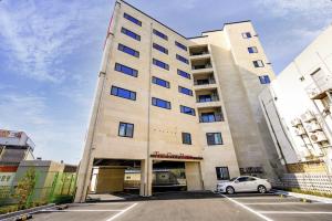 Bygningen som motellet ligger i