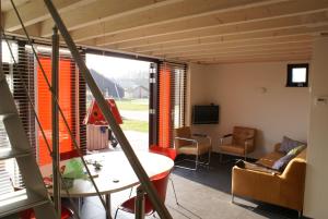 Χώρος καθιστικού στο Bergen Holiday Home